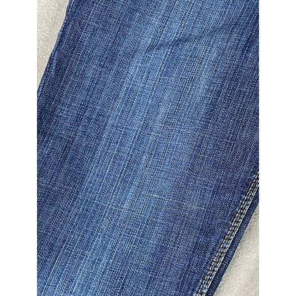 VTG 7 For All Mankind Jeans Wide Leg Flare Denim Inseam 30 Women’s Sz 27 - Picture 4 of 12